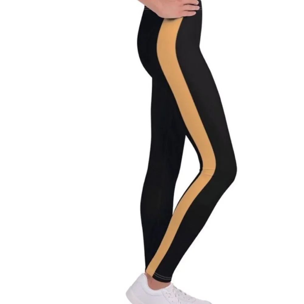 Cache Black and Gold Leggings